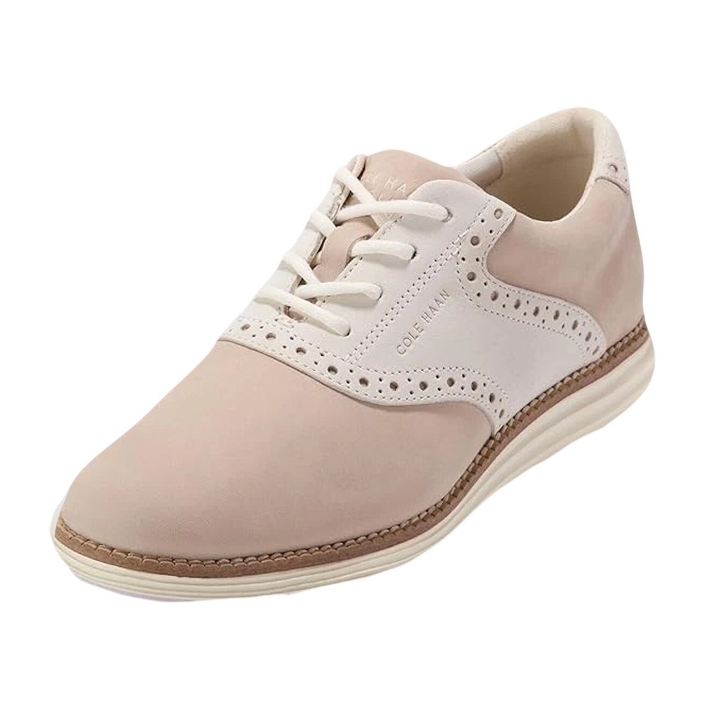 Cole Haan Women's Size‎ 11 B ØriginalGrand Golf Shoes OG Saddle Sesame/Ivory